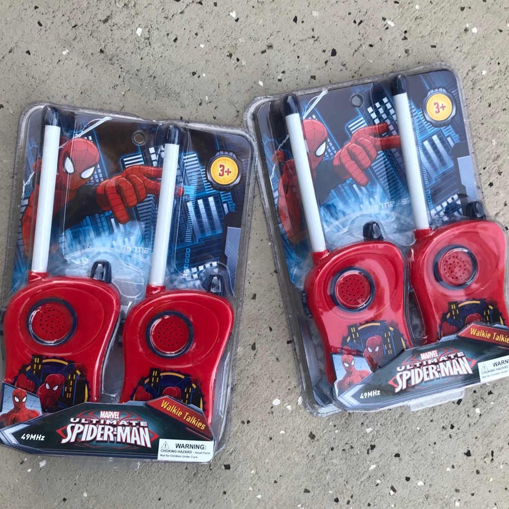 Spider man Walkie talkies